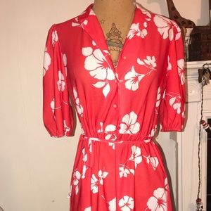 Vintage flower dress
